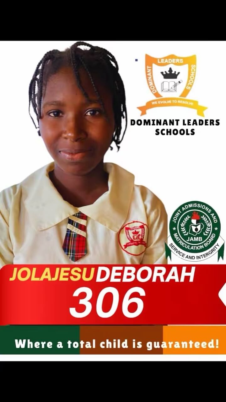 Jolajesu Deborah - JAMB score 306